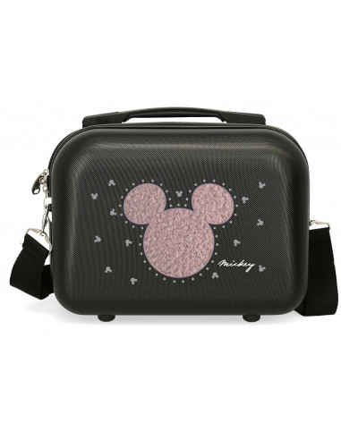 3821921 ADAPT. ABS VANITY CASE MICKEY STUD BLACK